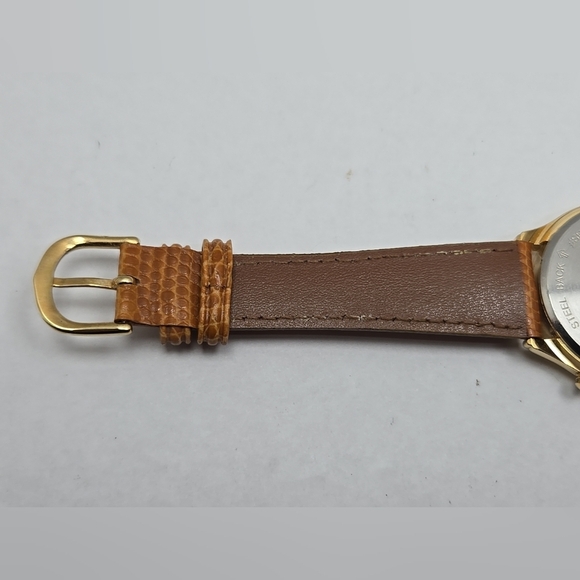 Vintage Thomas Kinkade Painter Of Light Watch Lighthouse Leather New Battery - Picture 9 of 12